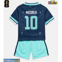 Deutschland Jamal Musiala #10 Auswärts Trikotsatz Kinder WM 2026 Kurzarm (+ Kurze Hosen)